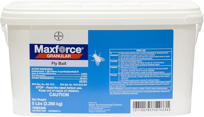 INSECTICIDE, FLY BAIT, Z-9 TRICOSENE, 18.14 KG INSECTICIDE