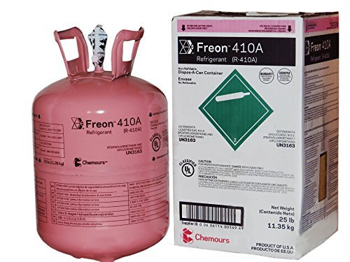 REFRIGERANT GAS MIXTURE, CYLINDER, CLEAR, 25LB