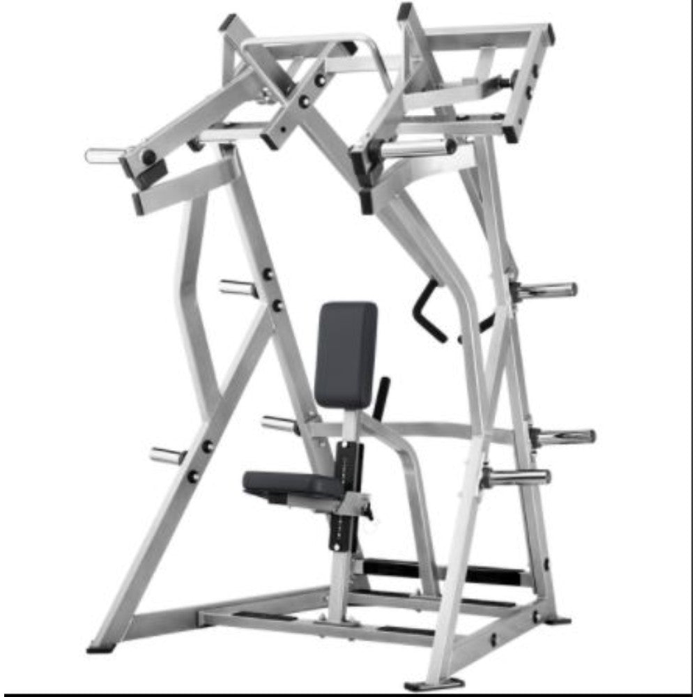 Hammer Strength Iso-Lateral D.Y. Row, Frame Color: Platinum,
Upholstery Color: Black, Work Arm: Red IL-DRW