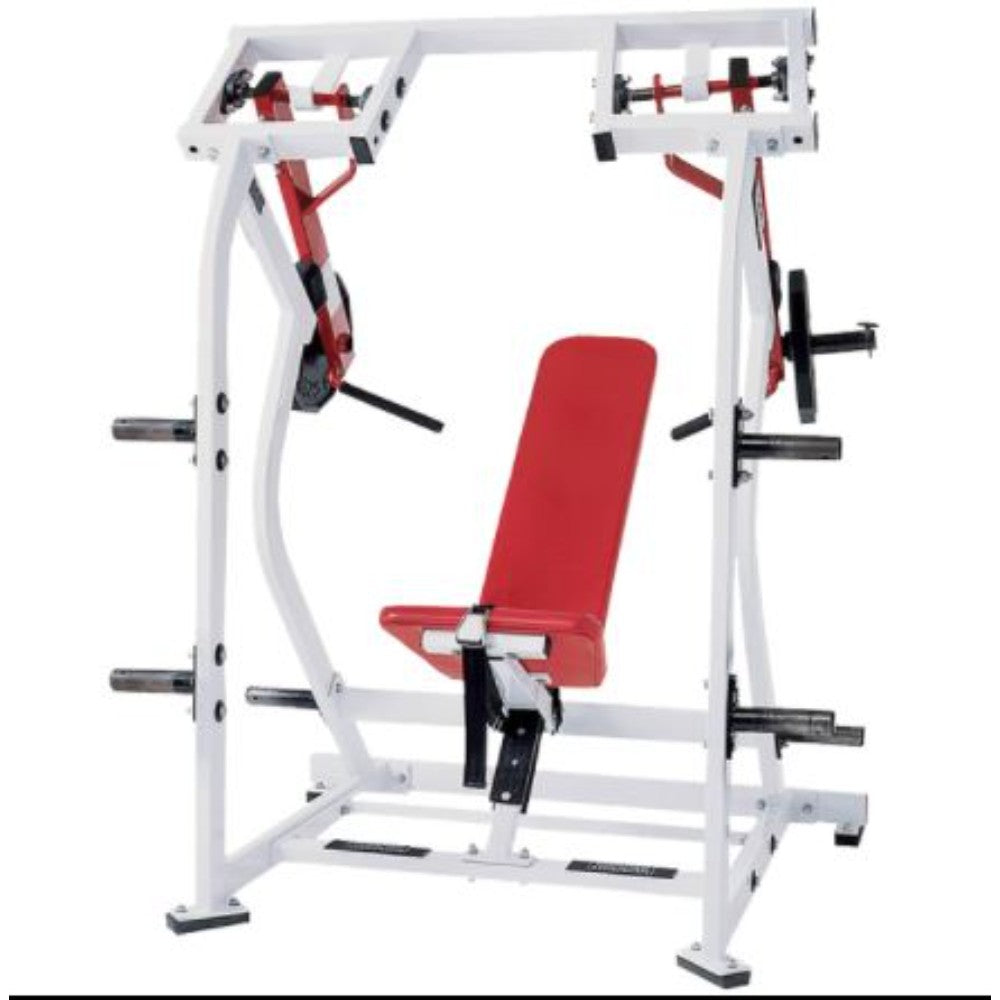 Exercise Machine, Gymnastic, Shoulder Press, Iso-Lateral, Plate-Loaded, 59 X 52 X 86 Inches IL-SP