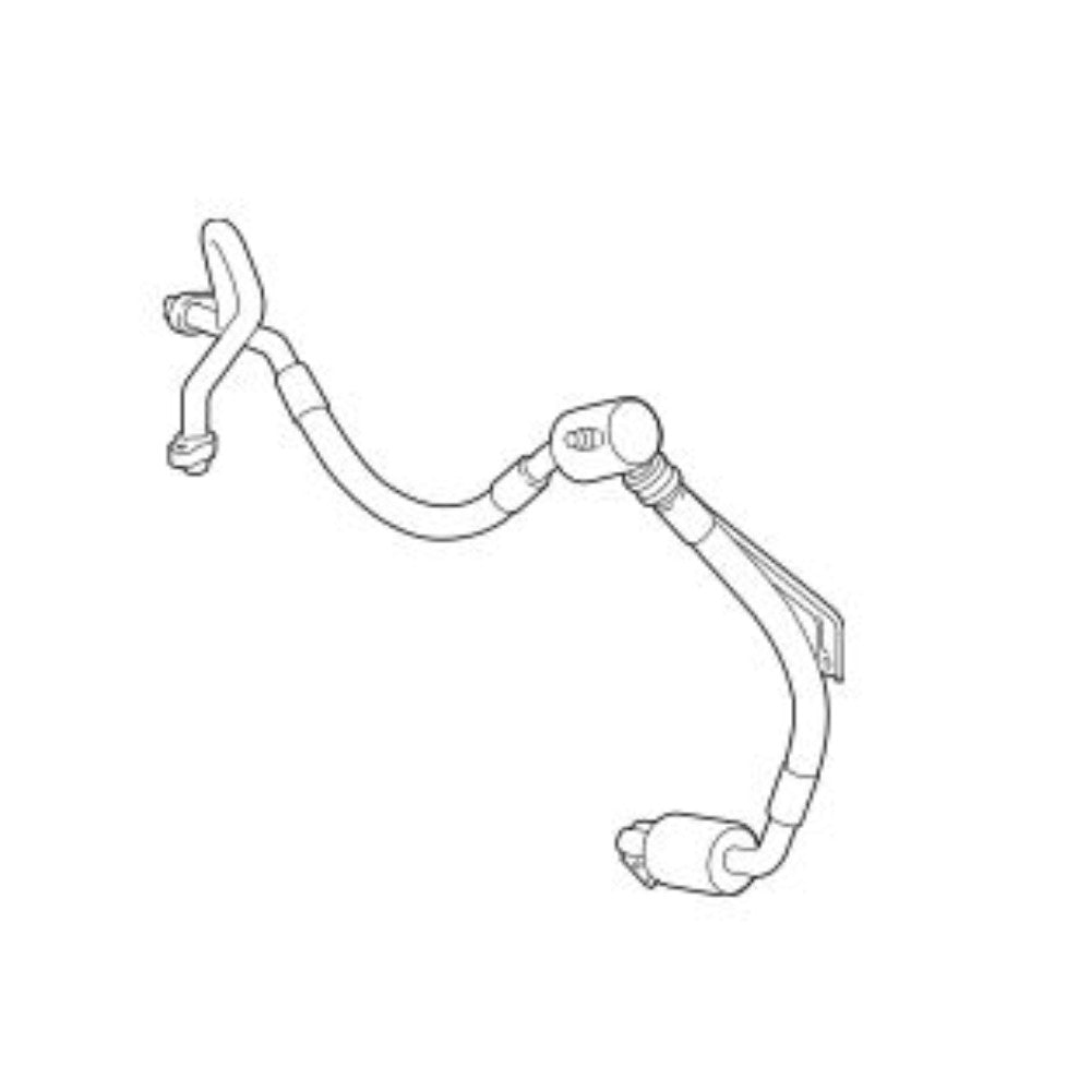 Hose Assembly, Suction, A/C Refrigerant, 0.7 X 18 Inches 84459867