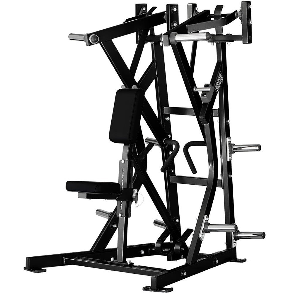 Rowing Machine, Low Row, Iso-Lateral, Plate-Loaded, 48 X 53 X 82 Inches IL-LR