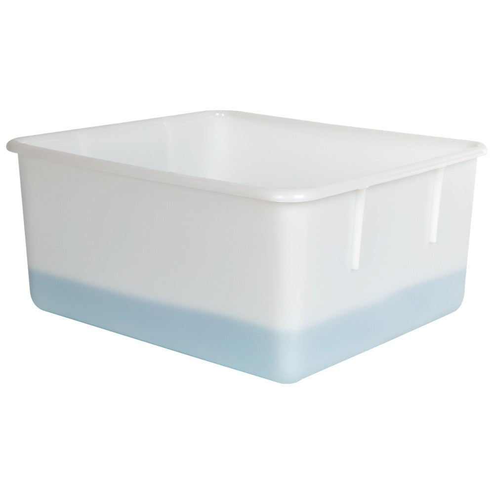 Box, Tote, Polypropylene, Natural, 15-1/4 X 7-1/8 X 13 Inches 2296 NAT