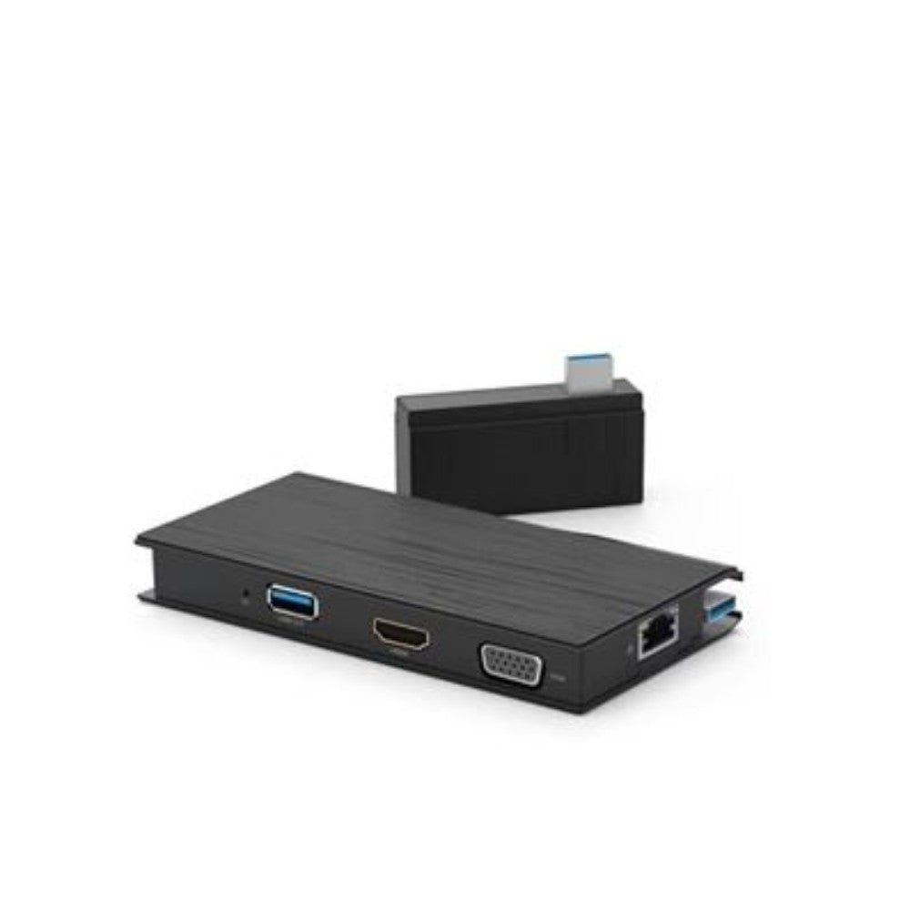 Dual Display Universal Usb 3.0 Dock - Laptop Docking Station - Portable - Usb 3.0/Vga/Hdmi - Vt100 - Visiontek