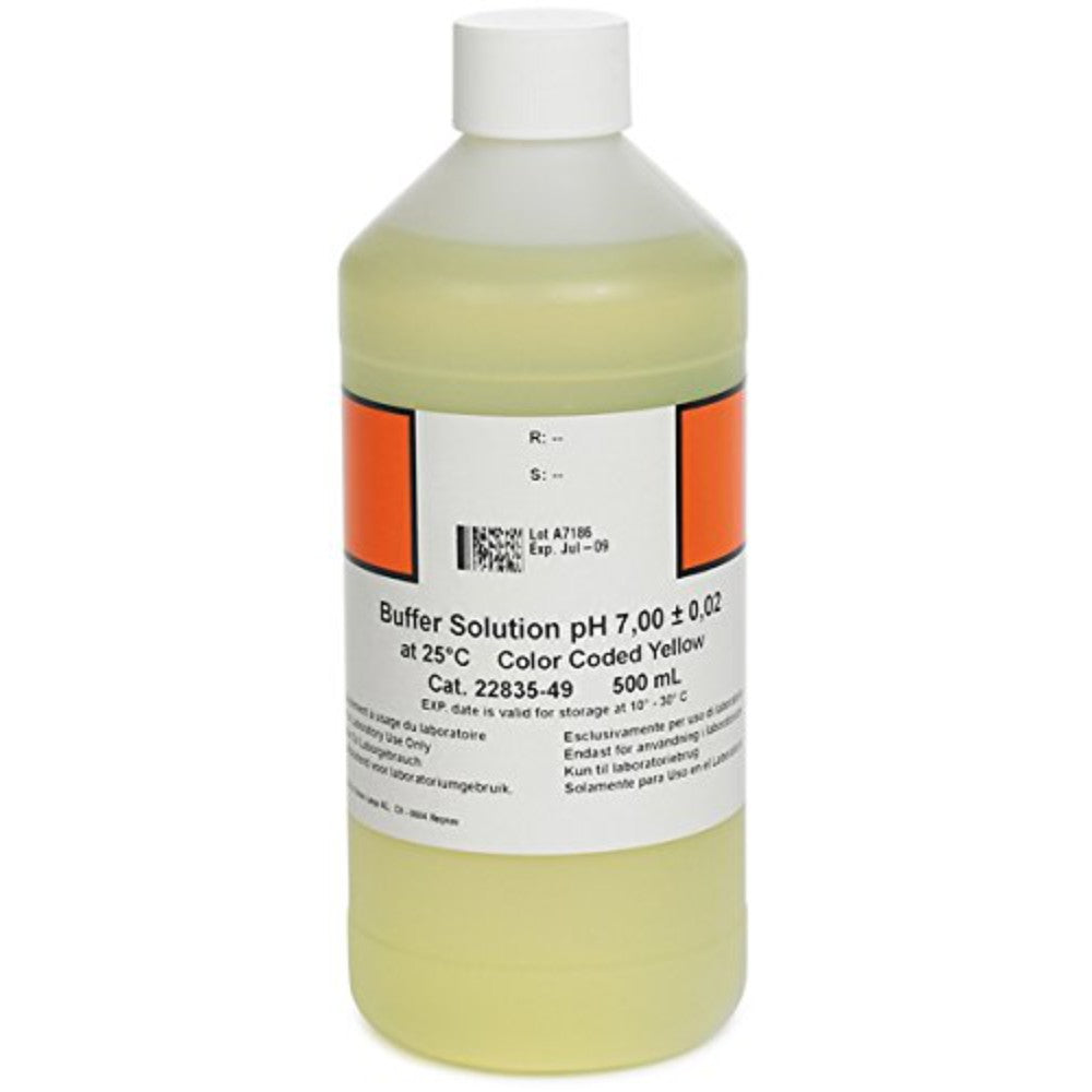 Buffer Solution, Standard, Yellow, Ph 7.00, 500 Ml 2283549