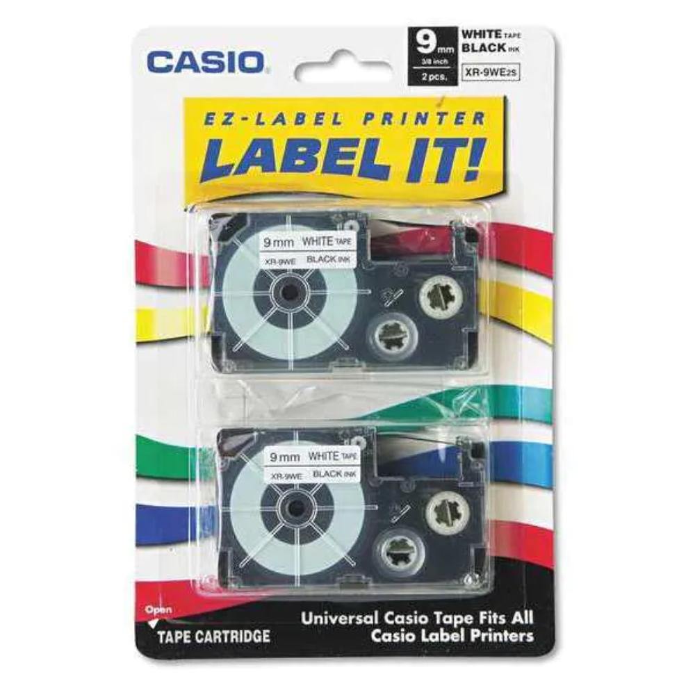 Label Tape, Pressure Sensitive Adhesive, Black On Green, 9 Mm IR-9GN1, XR-9WE2S - TagTorch