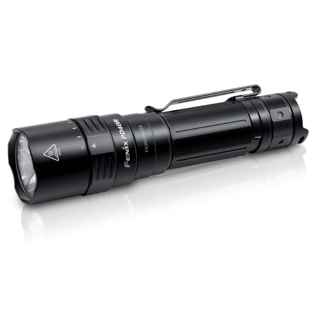 Flashlight, Rechargeable, Led, 5 Modes, 3000 Lumens, 5.4 X 1 X 1.3 Inches PD40R - TagTorch