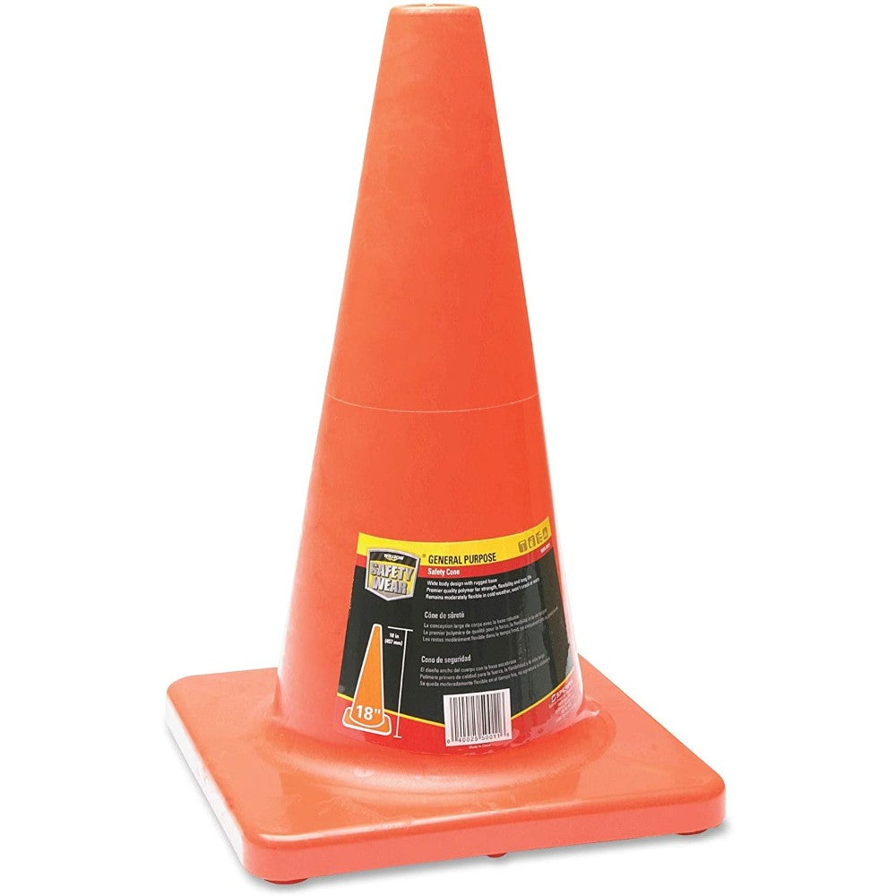 Safety Cones Honeywell 18" Orange Traffic Cone (RWS-50011)