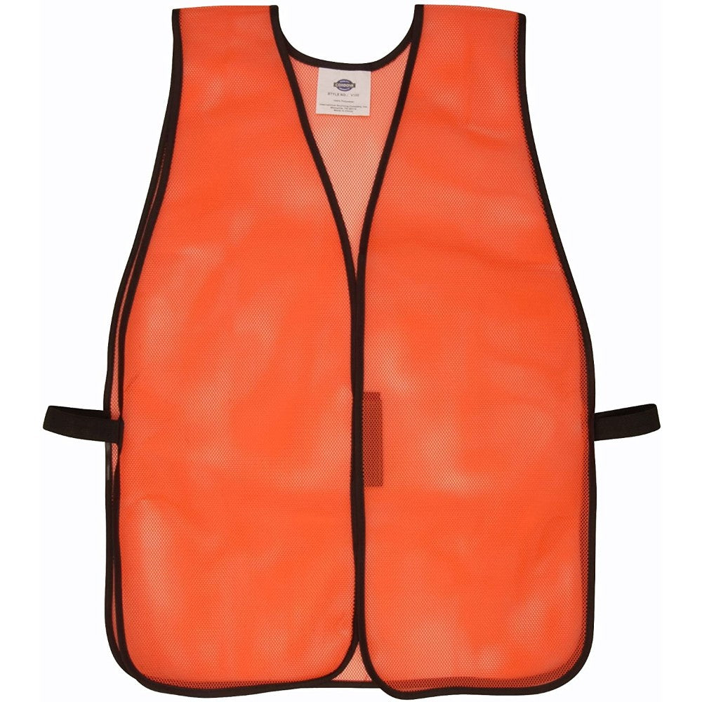 Vest, Safety, Polyester, Orange, One Size Fits All VFJ