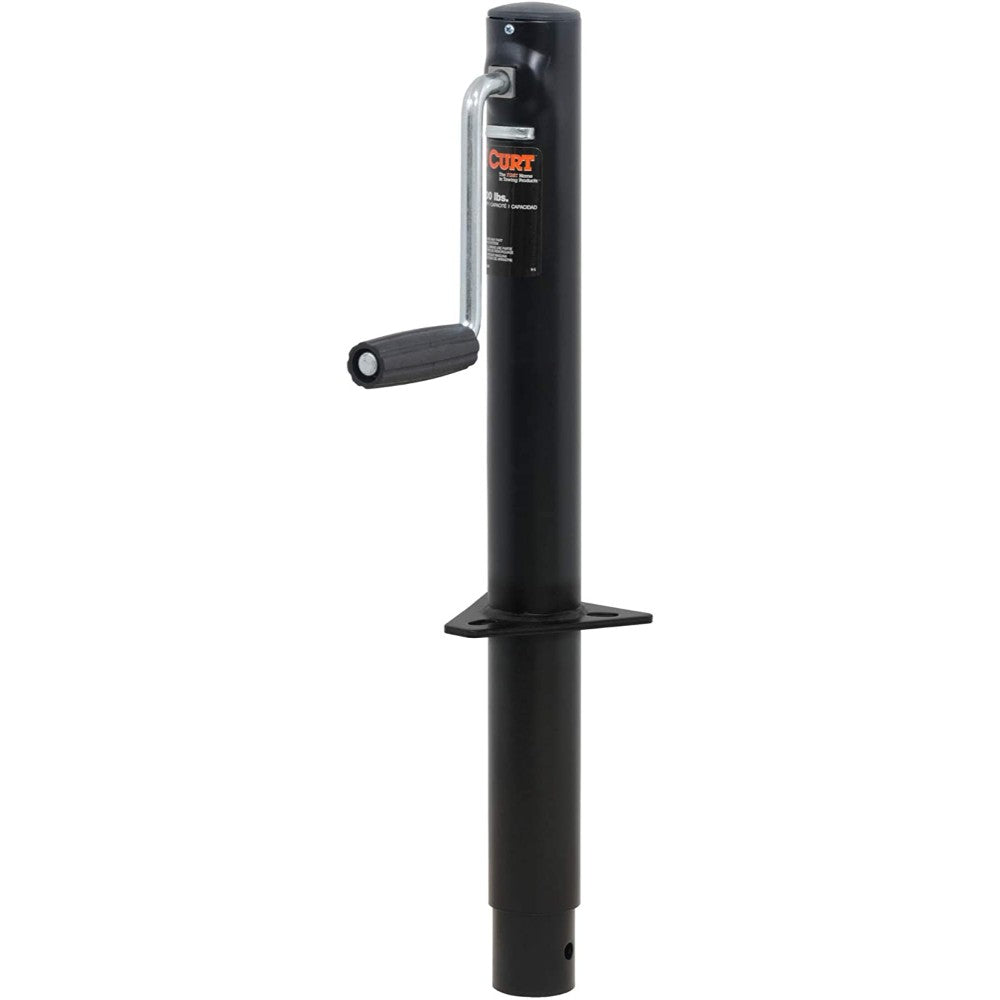Jack, Round Topwind, Trailer, Steel, 2000 Lb, 24 X 4 Inches 500-1988