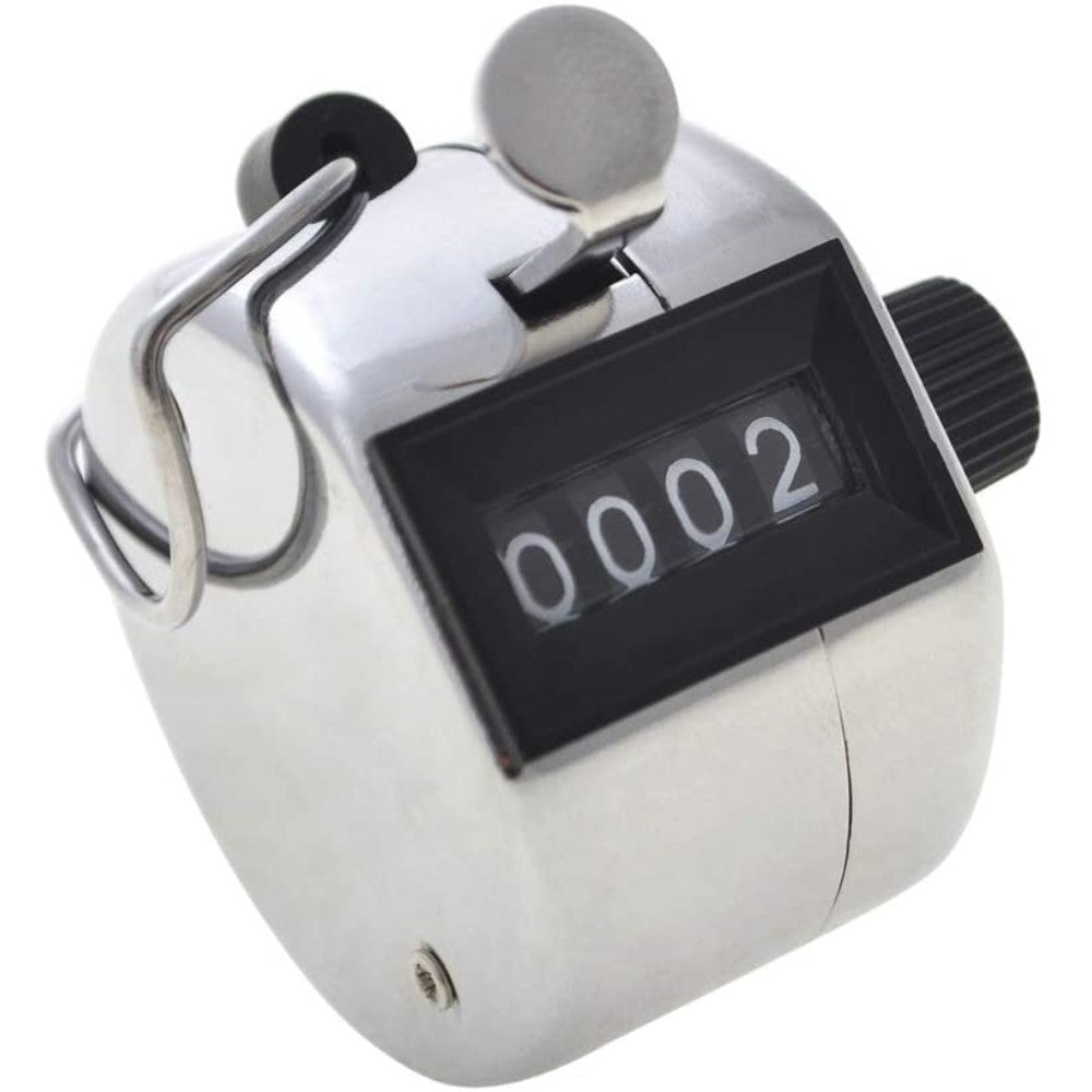 Counter, Tally, Hand-Held, Analog, Gray, Upto 9999 Counts MSHTALLY