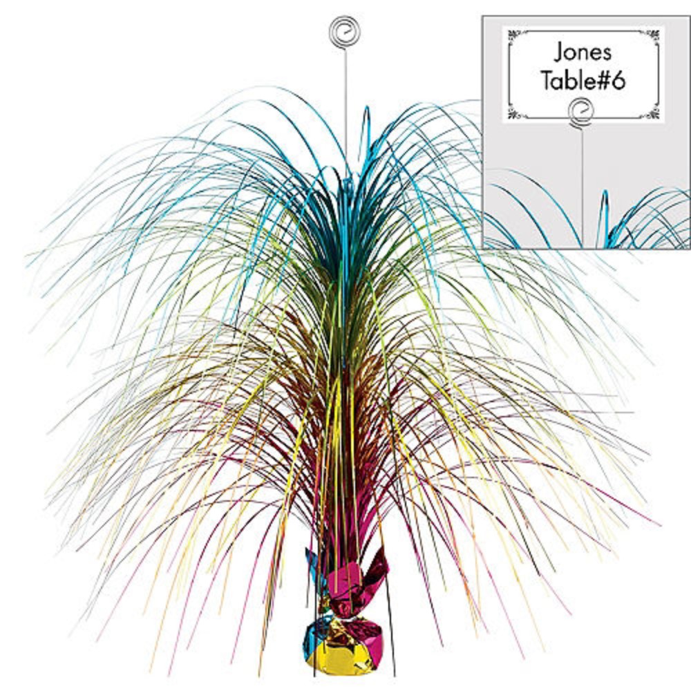 Seasonal And Event Decorations (Customised) Giant Multicolor Bright Spray Centerpiece
