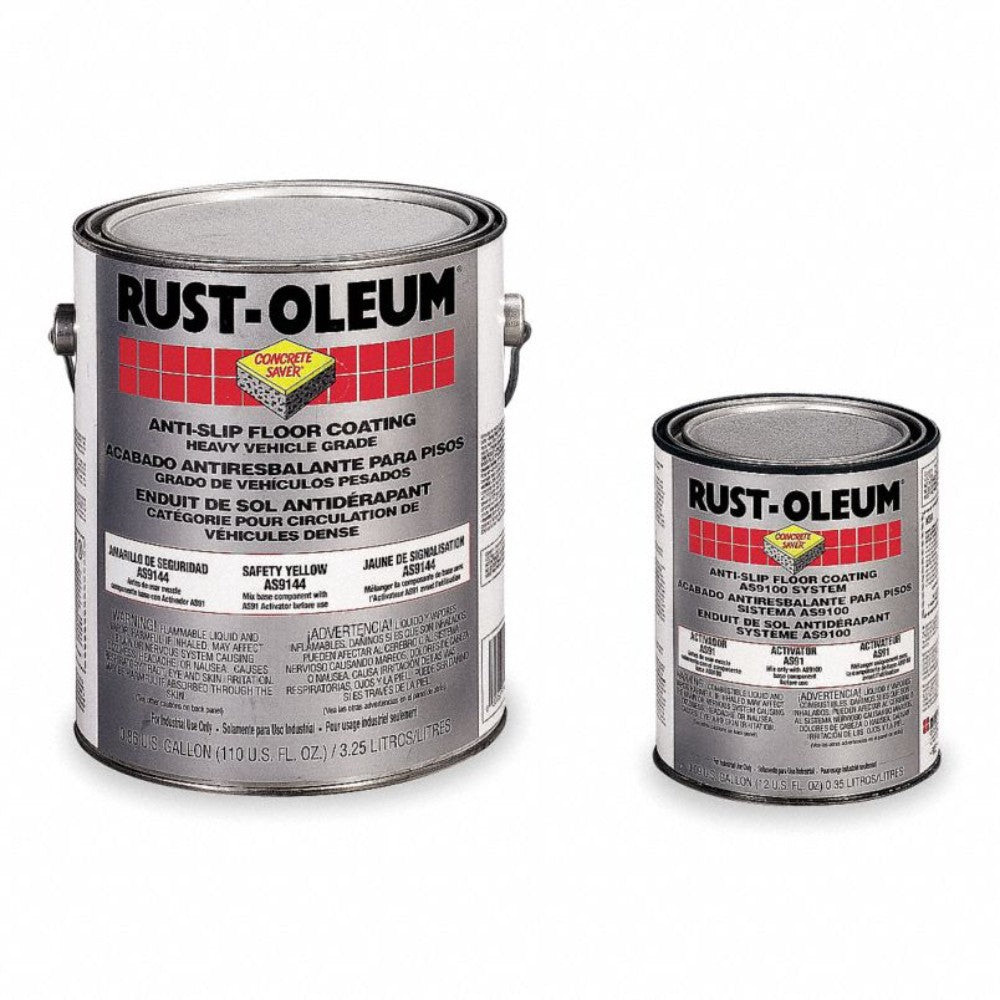 Coating Compound, Nonslip, Safety Yellow, 1 Gl 261175