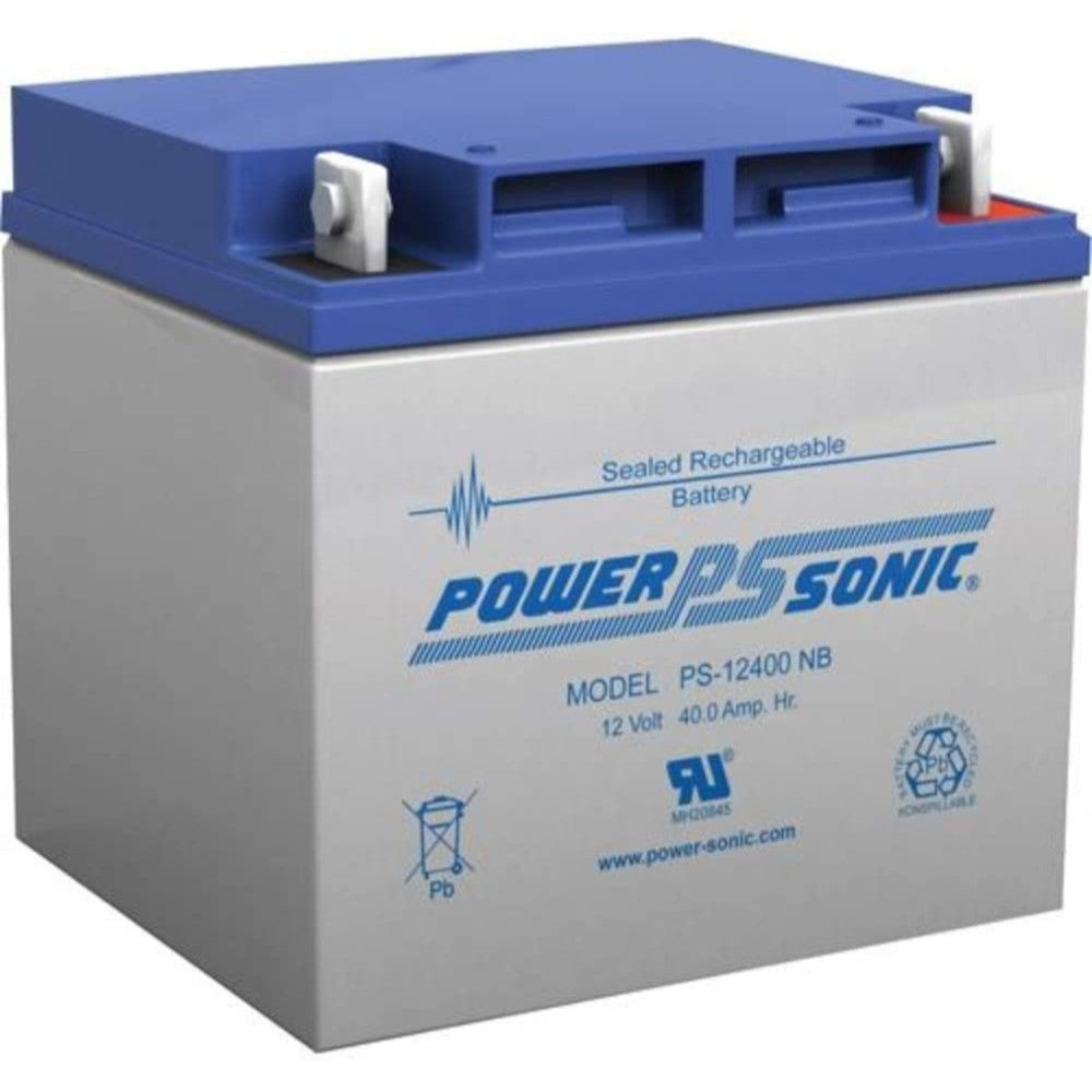 Battery, Storage, Lead Acid, Agm, 12 Vdc, 40 Ah PS-12400