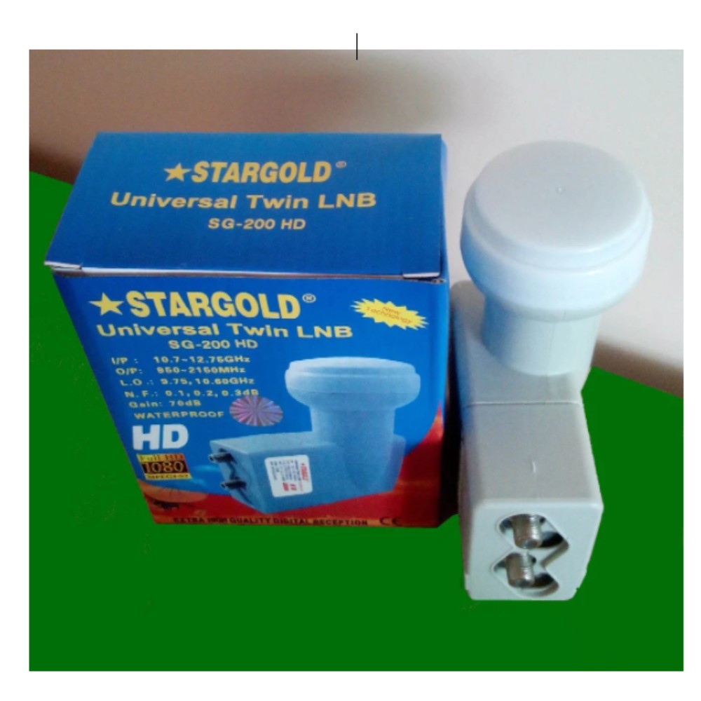 Stargold Universal Twin Lnb (Sg-200 Hd)