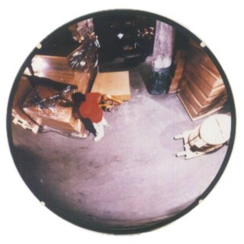 Mirror, Glass, Convex, Round, 160°, 30 Sq Ft, 36 Inches N36