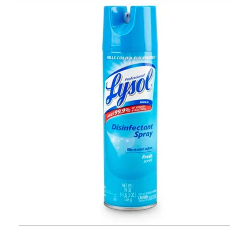Lagasse 4675; Disinfectant Spray, Fresh Scent 19 Oz Lysol