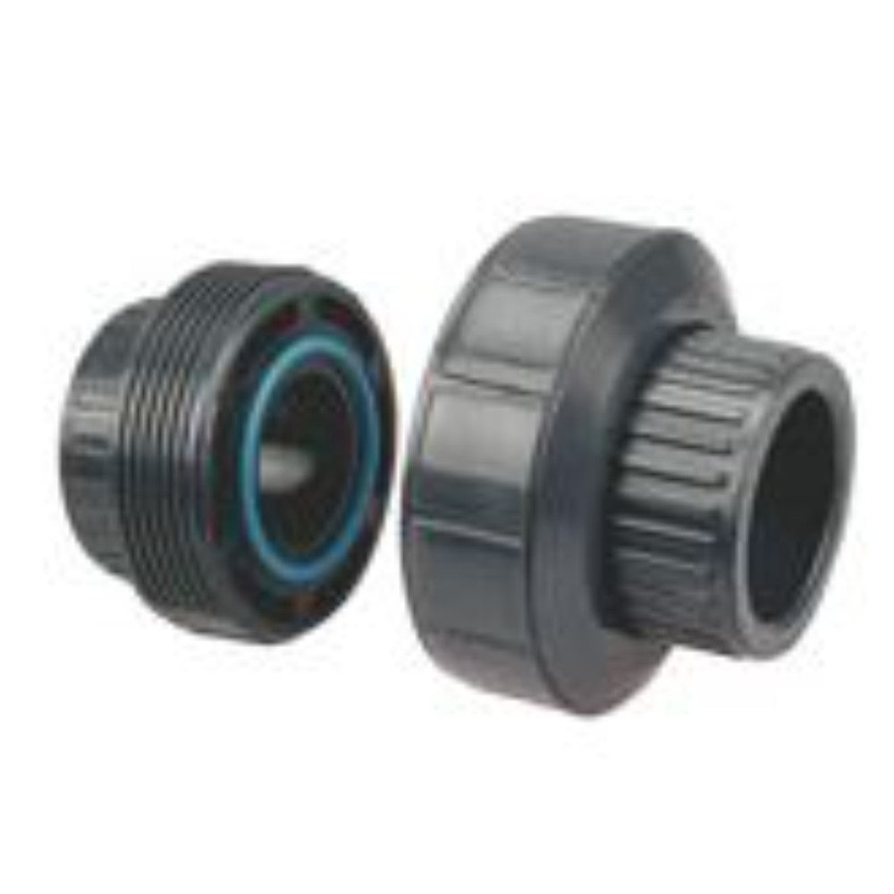 Union, Pressure Fittings, Socket X Socket, Pvc, Gray, 110 Mm 6.7