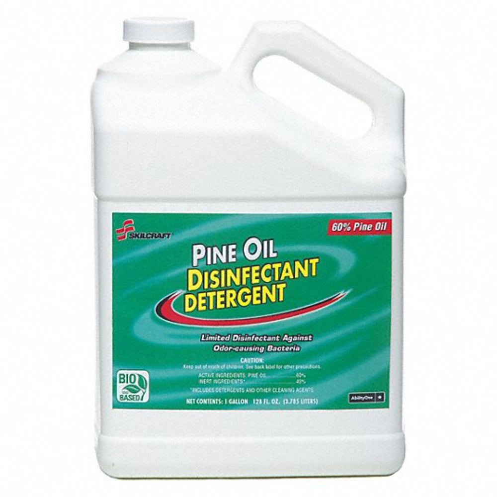 Disinfectant Detergent, Pine Oil, 1 Gl, 54XR47