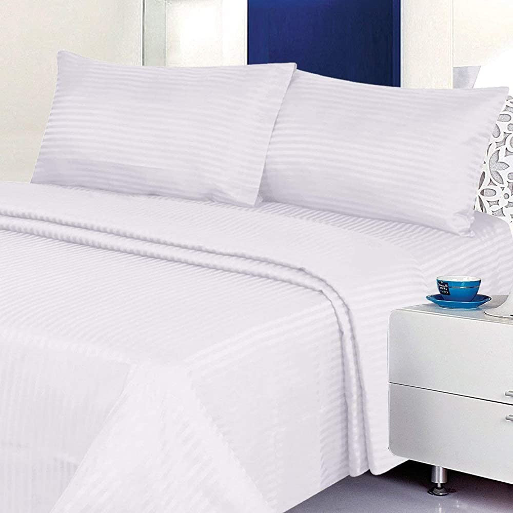 Twin Size Linen Sets (Set Includes Comforters, Pillows, Pillow Covers, Flat Sheets, And Fitted Sheets) Offered: Millenium Brand, Made in UAE