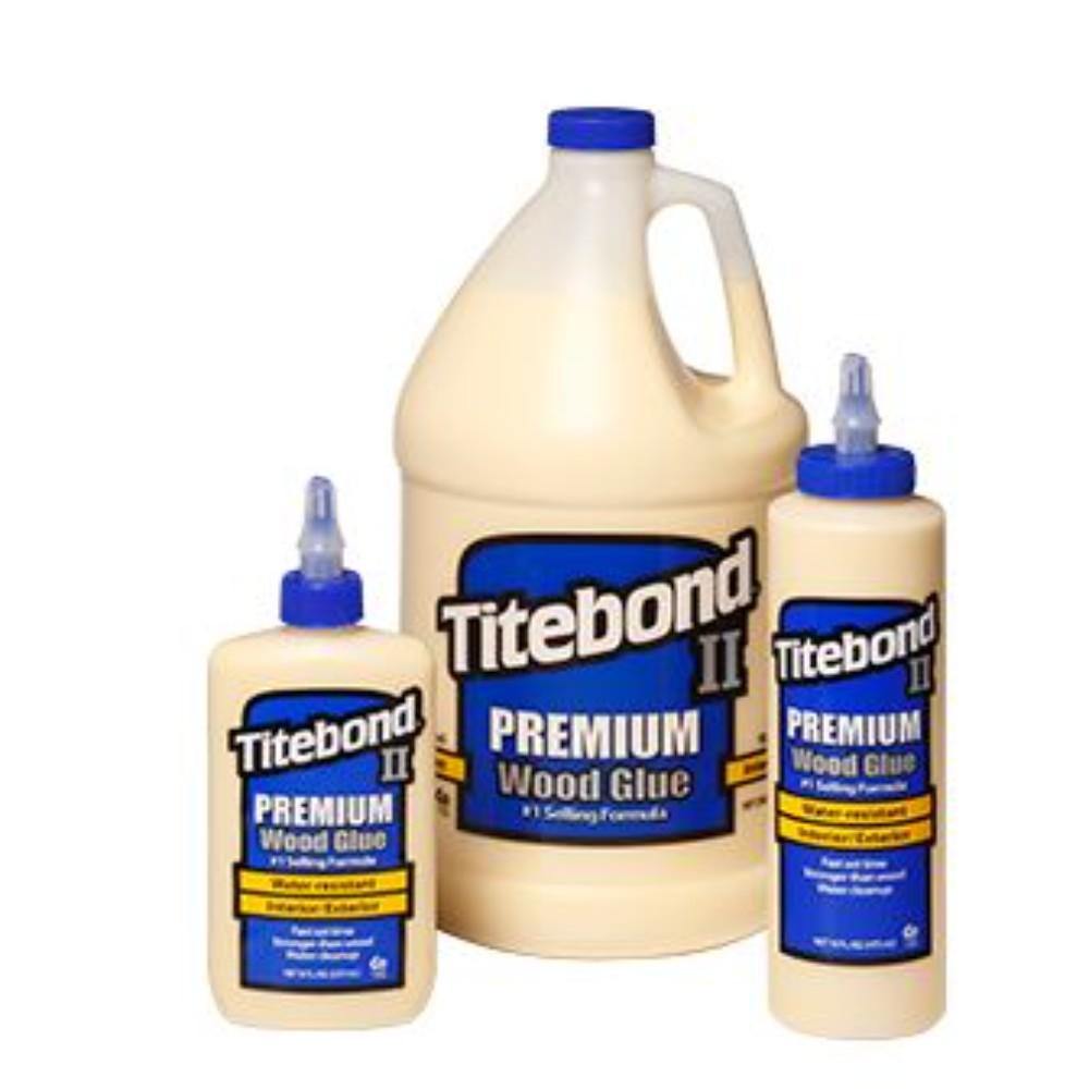 Adhesive, Wood, (Glue) Liquid, Plastic Polyvinyl Acetatecream, Cream, 1 Gl 5006, TITEBOND II, TITEBOND II PREMIUM WOOD GLUE - TagTorch