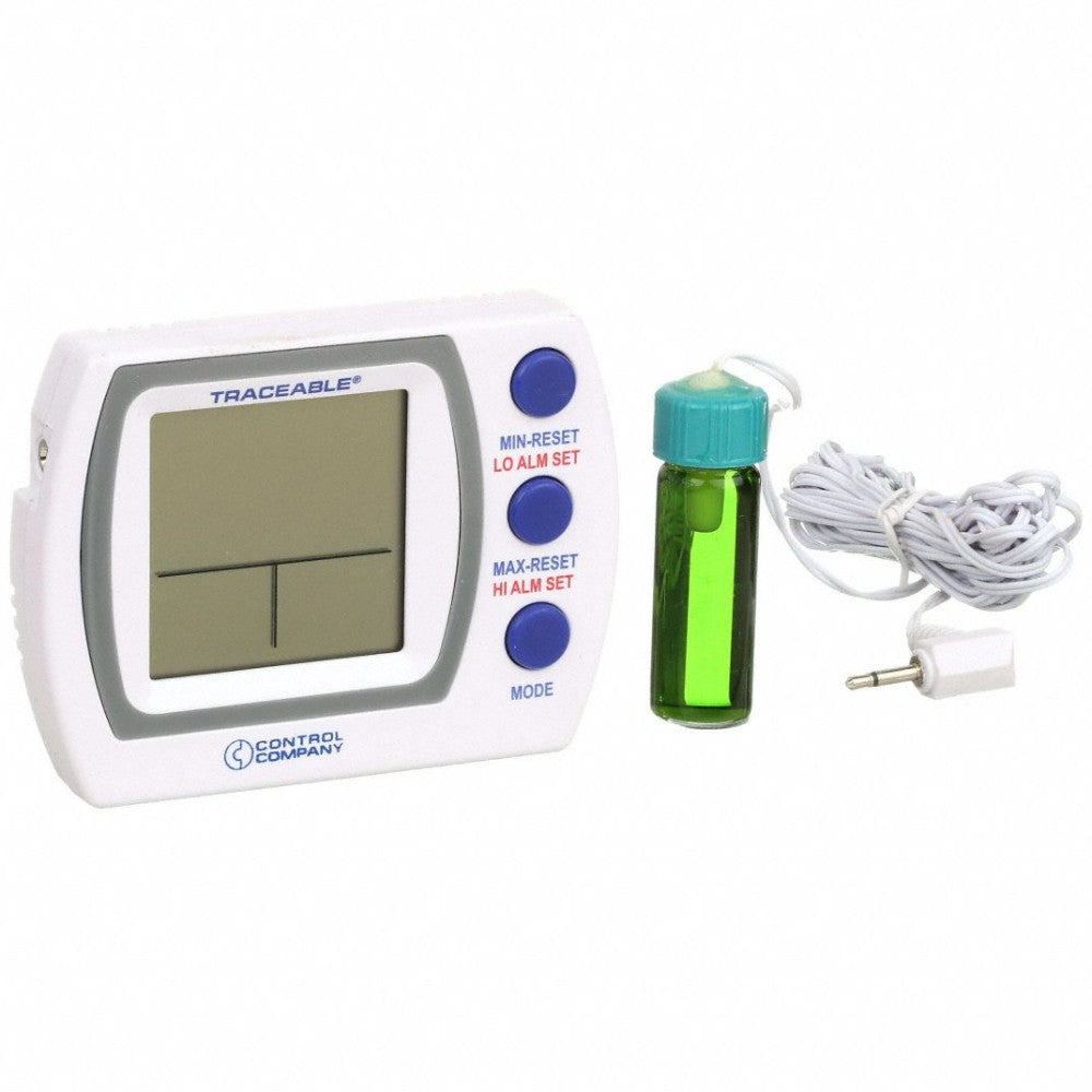 Thermometer, Self-Indicating, Digital, -50°C – 70°C, Abs Plastic, 3-1/4 X 2-1/2 X 5/8 Inches 4627