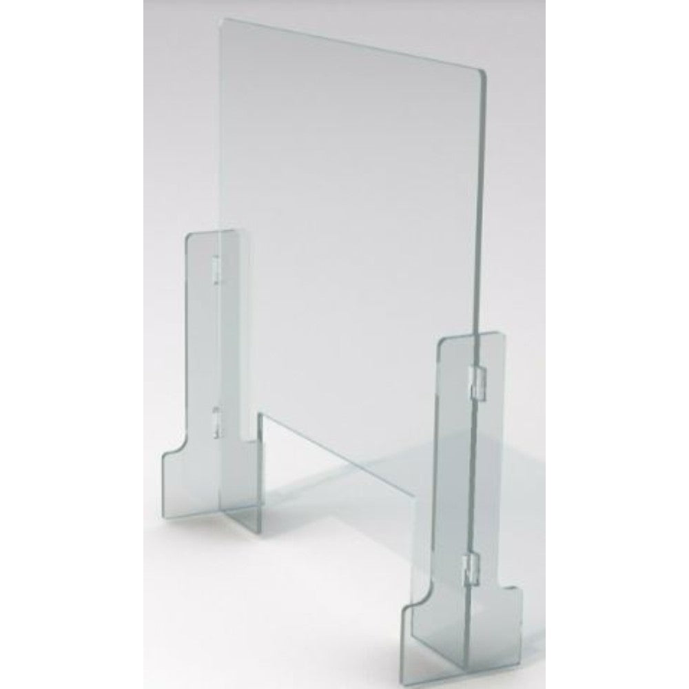 Sneezedefense Acrylic Plexiglass Sneeze Guard Barrier And Shield For Counters (24"W X 24"H), Brand: Sneezedefense SD2424146