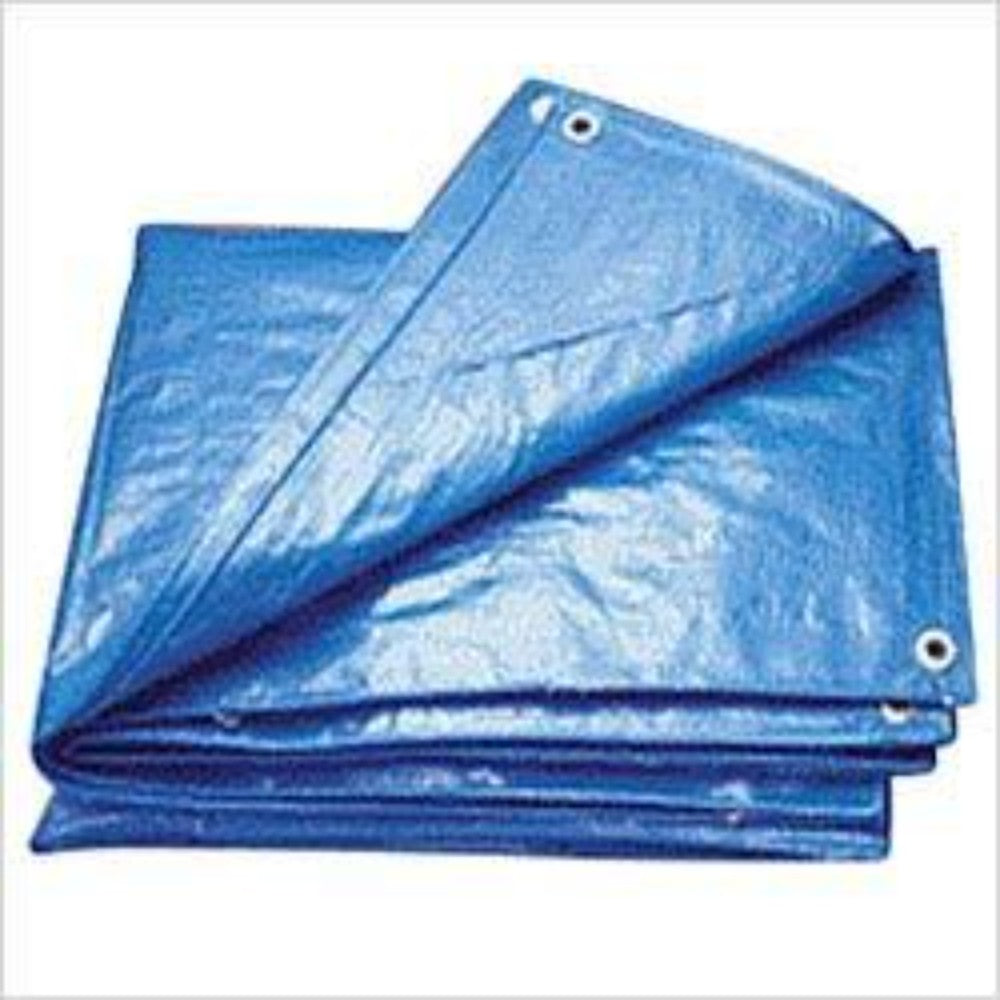Tarpaulin, Polyethylene, Gray, 120 X120 Feet 1150177