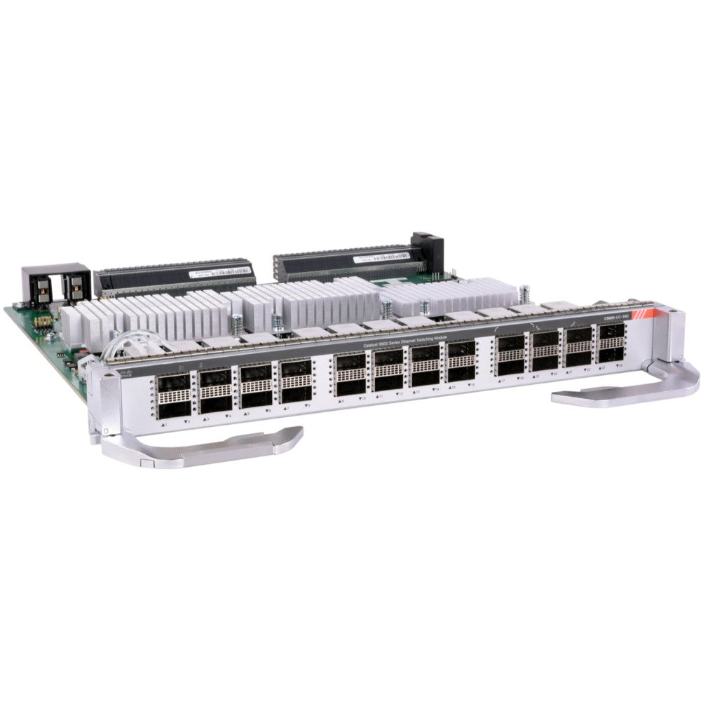 Catalyst C9600-Lc-24C- Cisco Catalyst 9600 Series 24-Port 40Ge/12-Port 100Ge Line Card Up To 24 Ports