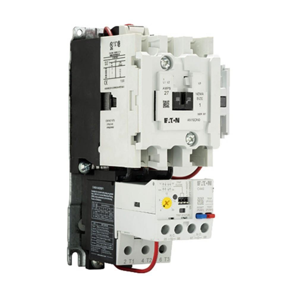 Starter, Electrical Type: Non A€''RevNema Size 1, Pole: 3, Cont Amp Rating:  27 Amps, Volt: 600 Vac, Coil Volt: 110/120 Vac, 50/60Hz,1( An16Dno), - TagTorch
