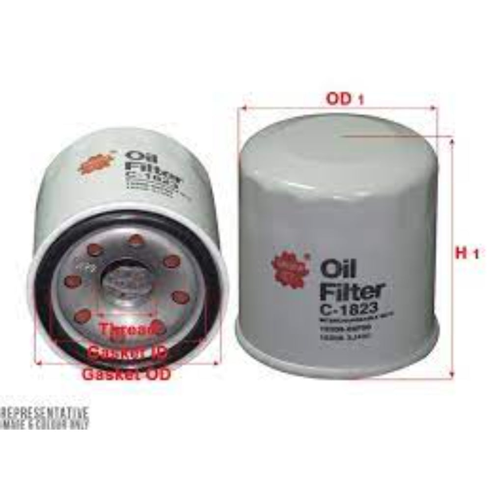 Filter Oil Spin-On C-1823