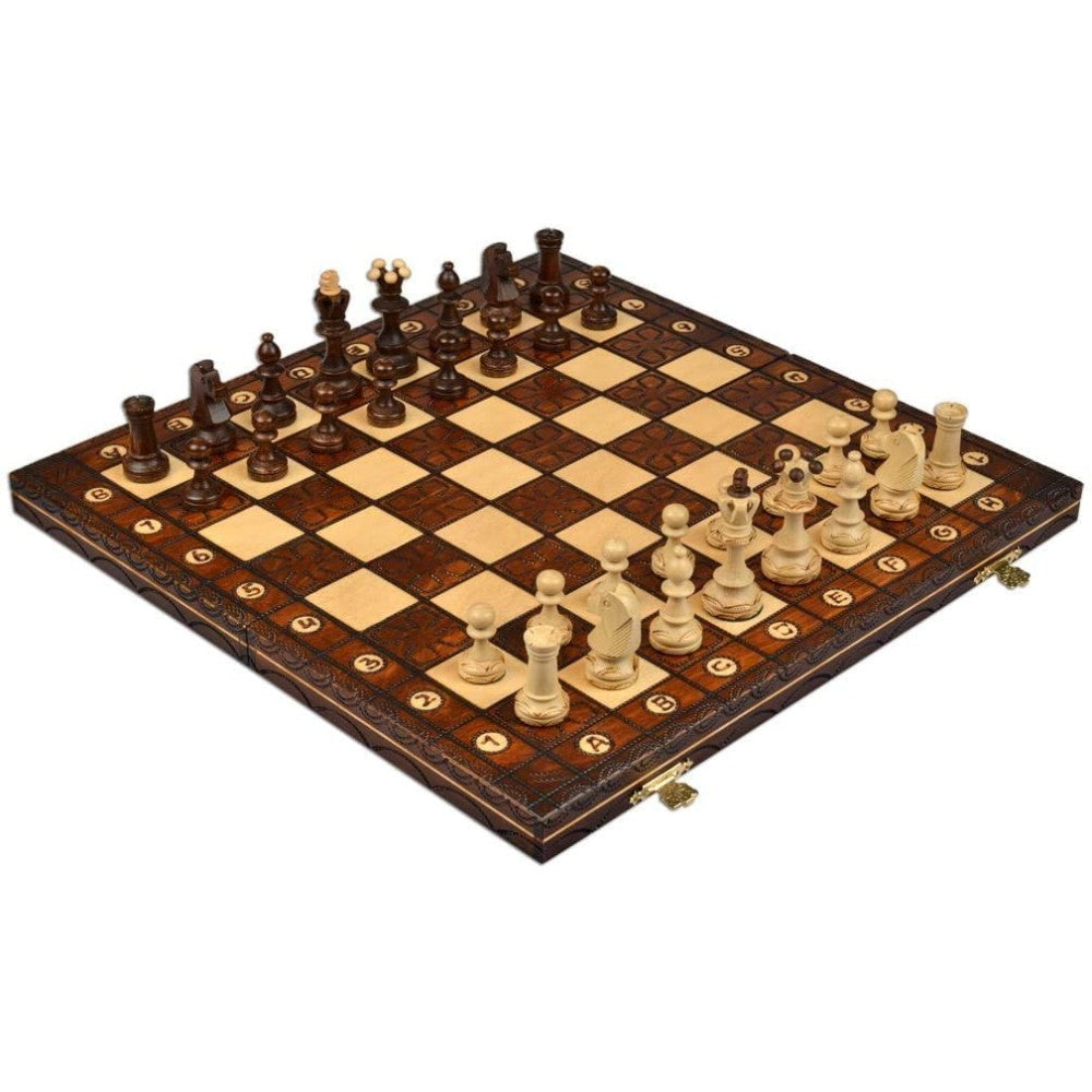 Game, Strategy, Chess Set, Standard, 15.62 X 8 X 1.50 Inches 1124-12