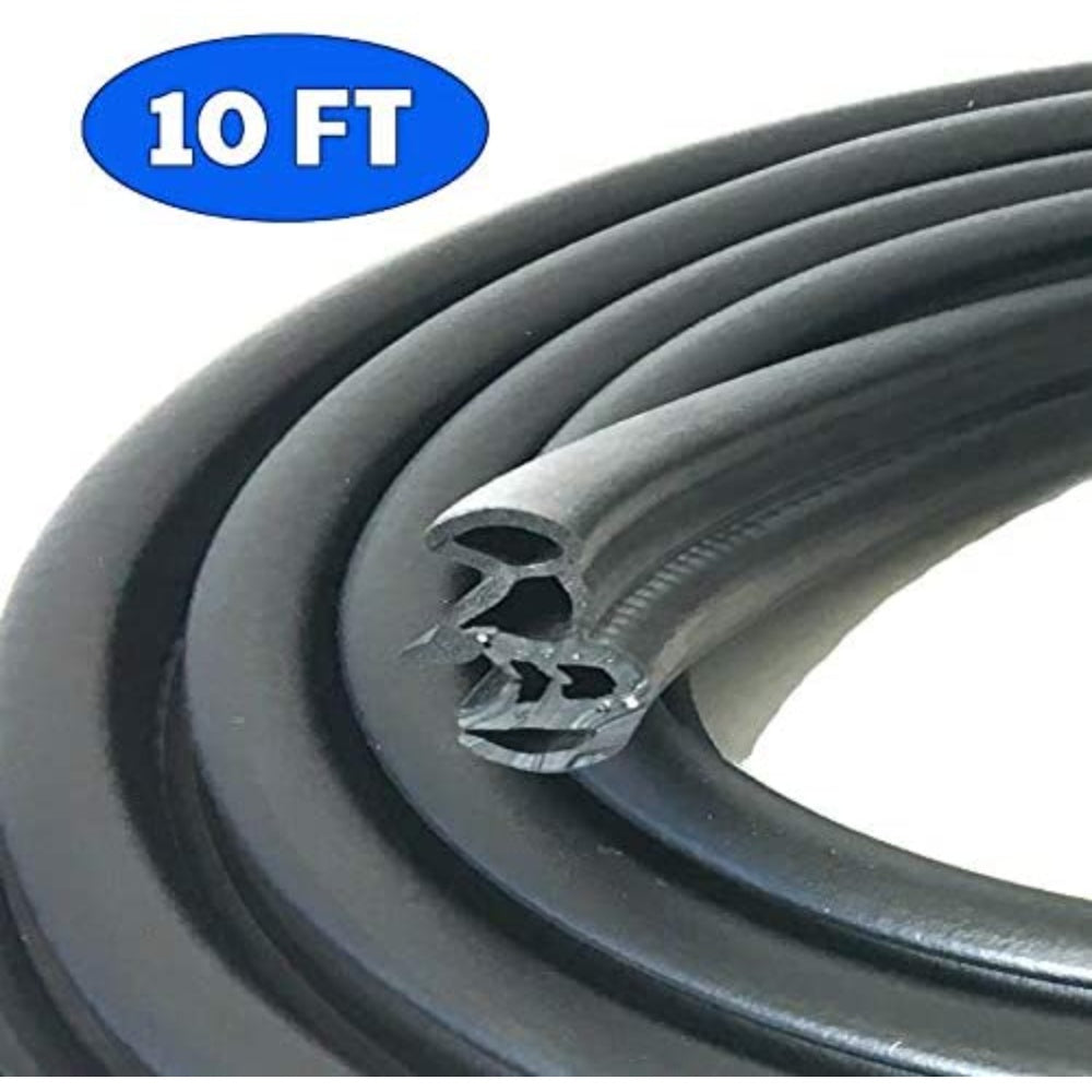 Weatherstrip, Vehicular, Rear Door, Rubber, 194 X 1 Inches, F5OY-14603-A