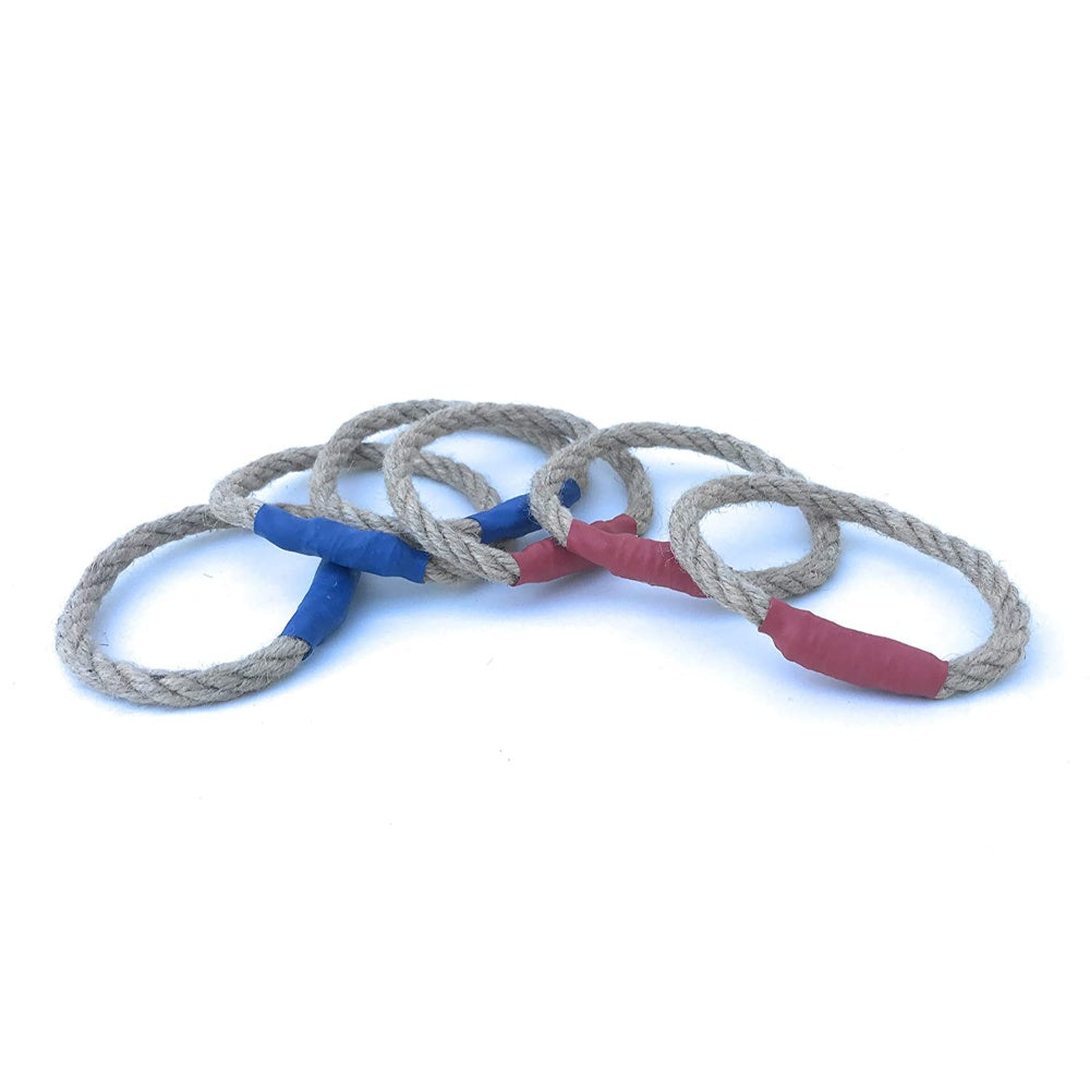 Game, Ring Toss, Wood, 6 Pieces - Pn-  T14268