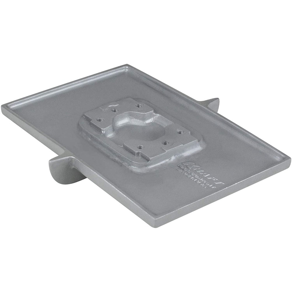Concrete Groover Walking 8" X 5" X 1 " Bit X 3/8" Radius
Stainless Steel W/ Threaded Handle Bracket KB451