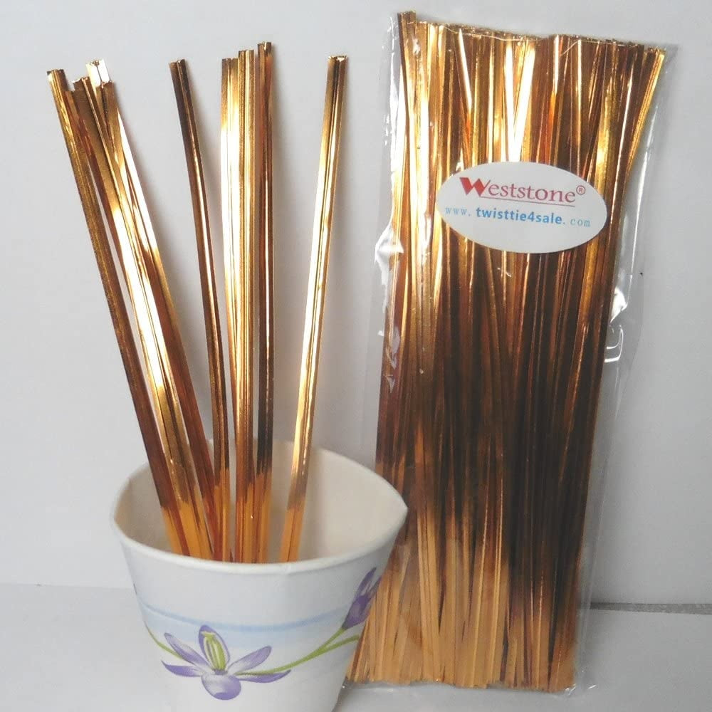 6" Econ Bag Ties (5,000/Bg)