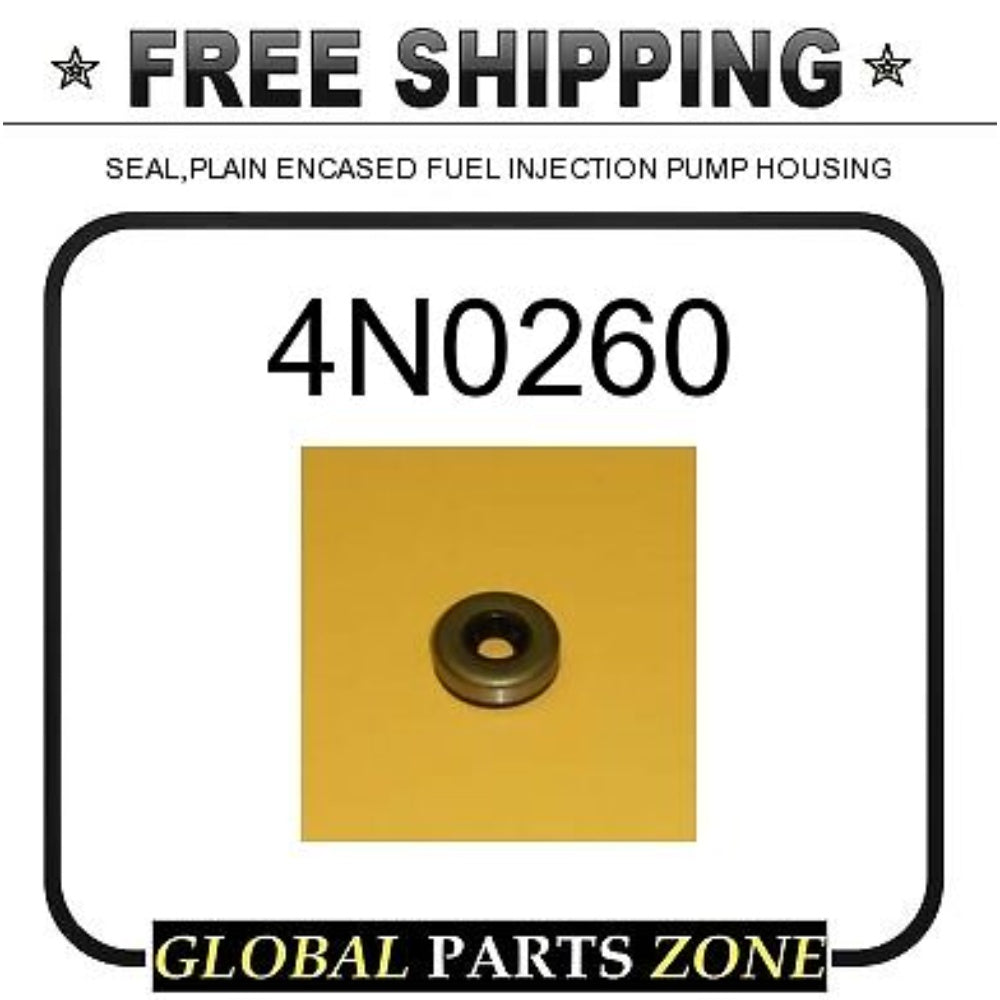 Seal, Plain Encased, Angular, 1/4 Inches 4N0260