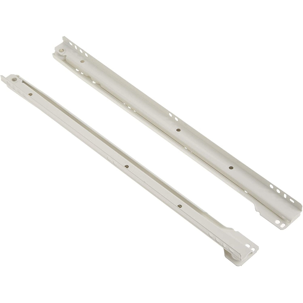 Slide, Drawer, Self-Closing, White, 16 Inches