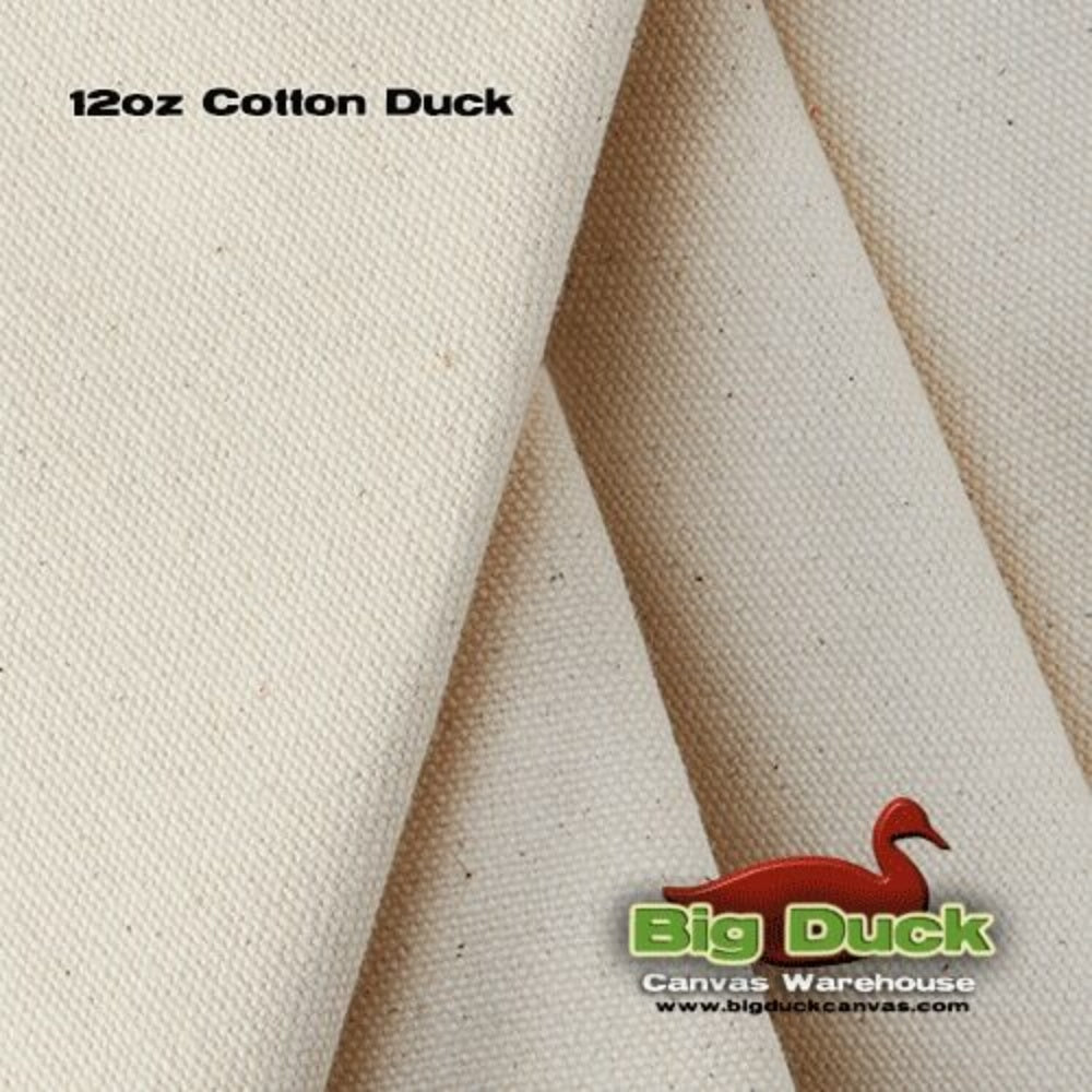 Cloth, Canvas/Duck, Cotton, 12 Oz/60", Part # 8 Oz 1260-NAT
