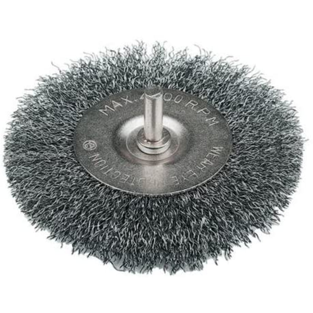 Brush, Wire, Rotary Wheel, Carbon Steel, 2 Inch 35XN52
