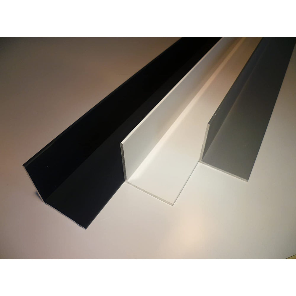 Angle, Aluminum, Powder Coated, Cream, 2" X 2" X 20'