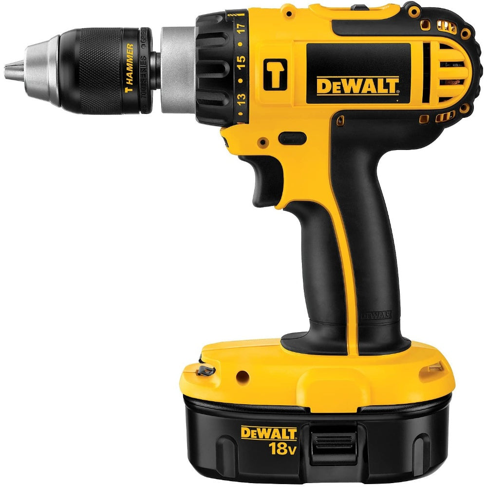 Drill Hammer Drill, Cordless 18V DCD796P2, DC725KA