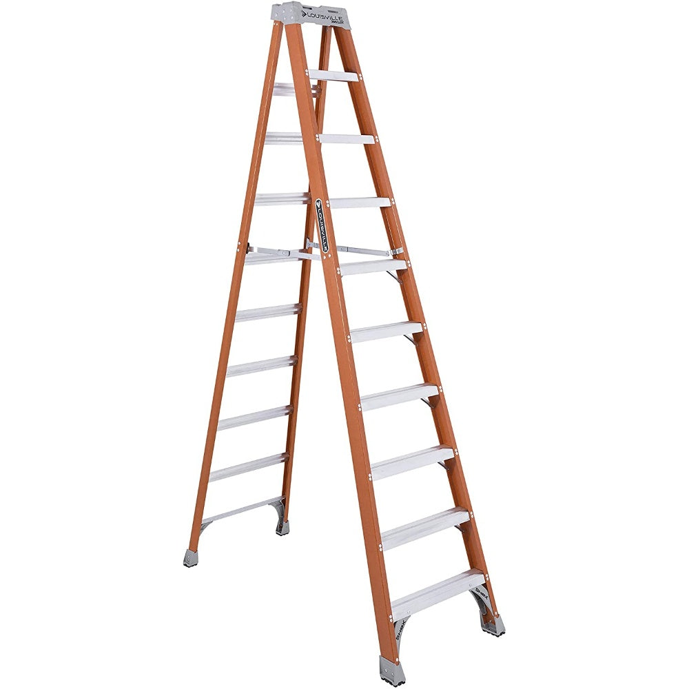 10 Ft. 300 Lb. Load Capacity Fiberglass Stepladder FS1510