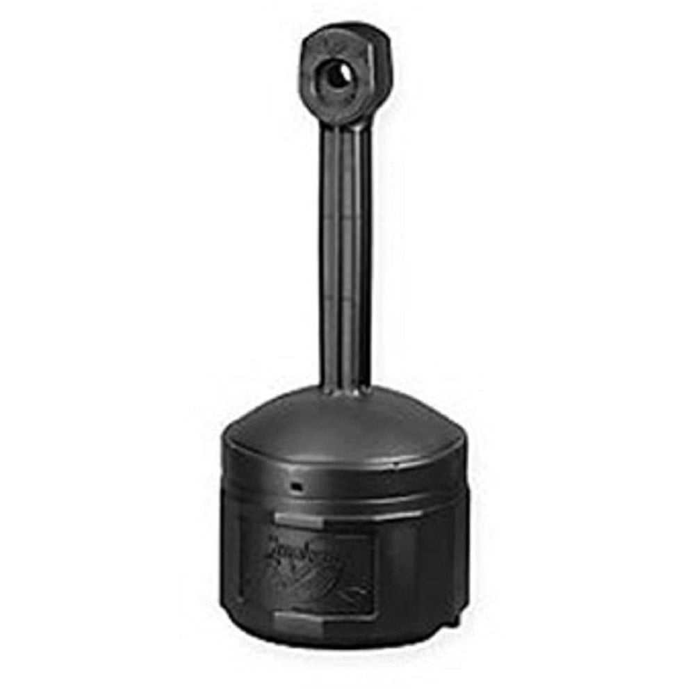 Cigarette Receptacle, 4 Gal., Black 26800D