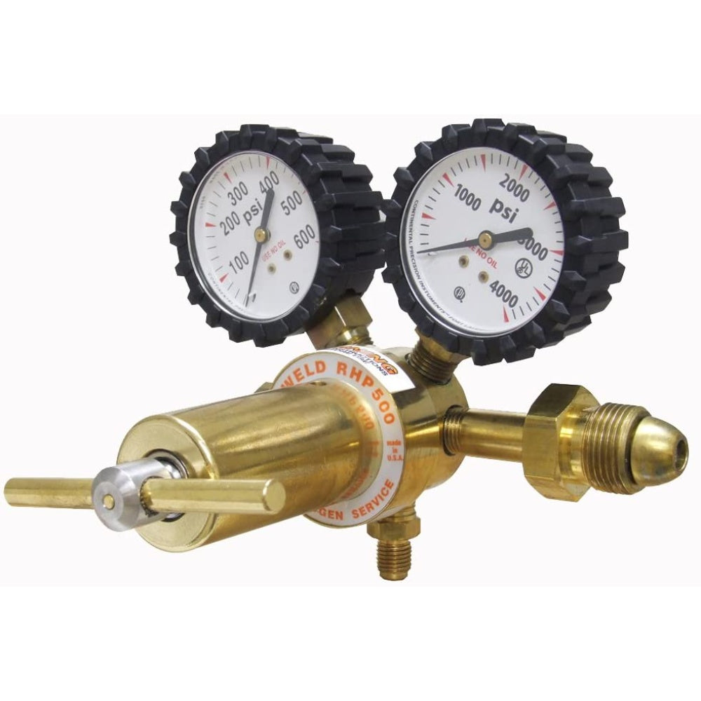 Regulator, Nitrogen, 0-500 Psi, 5 X 5.5 X 7 Inches RHP500