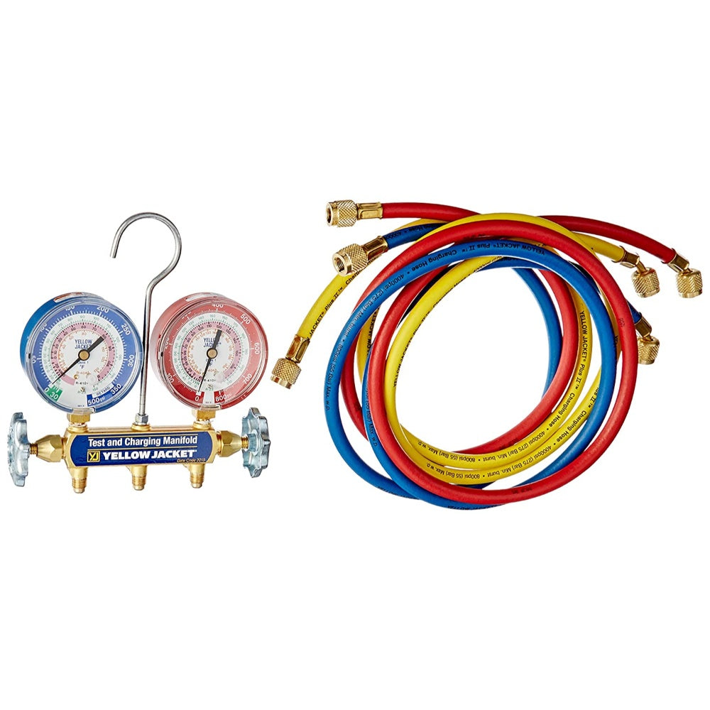 Gage, Manifold, 2 Valve, 3-1/8 Inches 49835