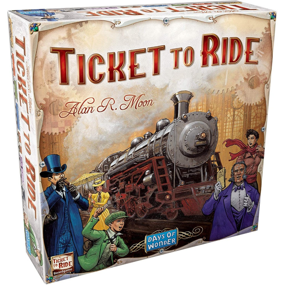 Game, Strategy,Ticket To Ride, Board Game, 11.625 X 11.625 Inches 5772700