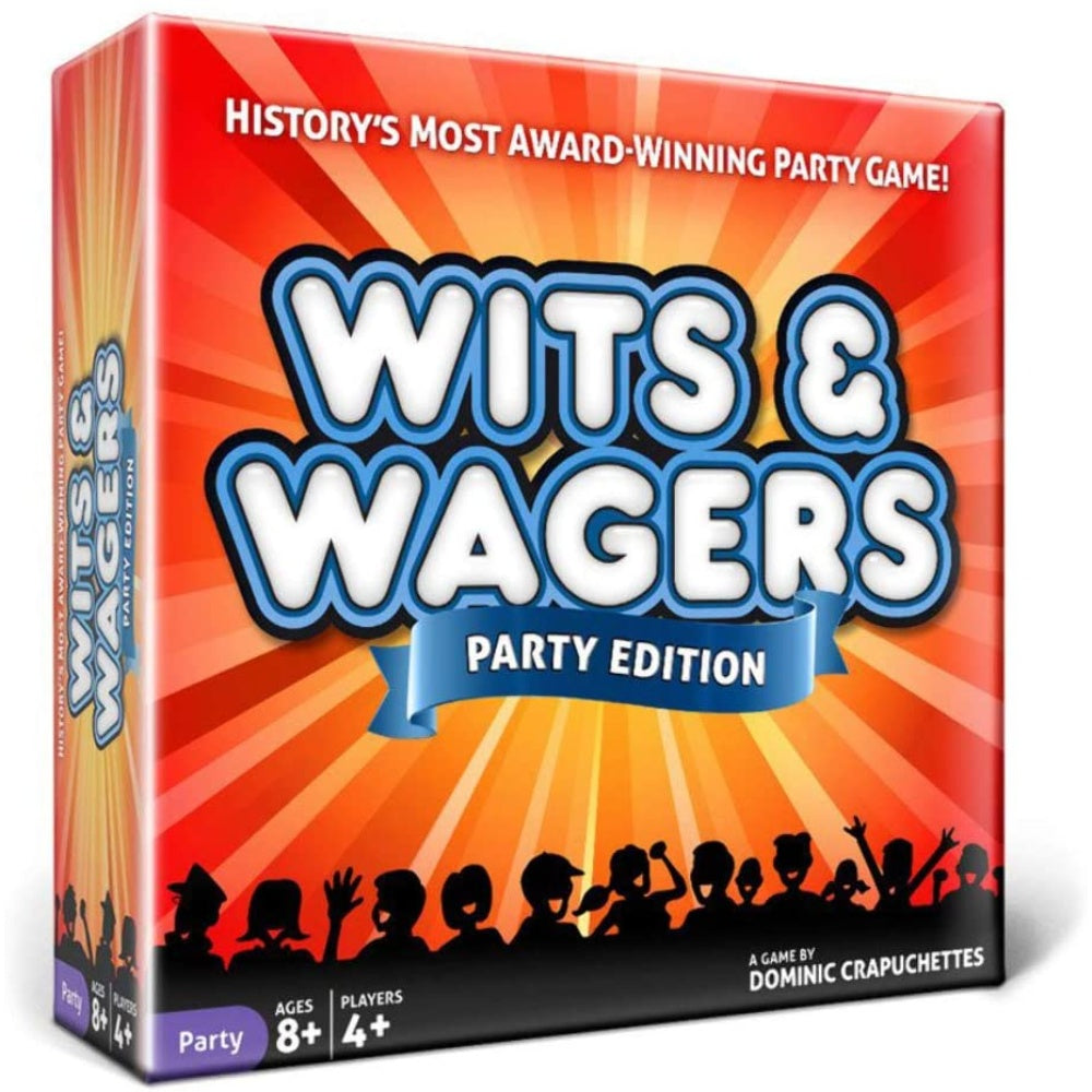 Game, Chance, Wits And Wagers Party Game, 10.38 X 3.00 X 10.38 Inches 125NSGWM