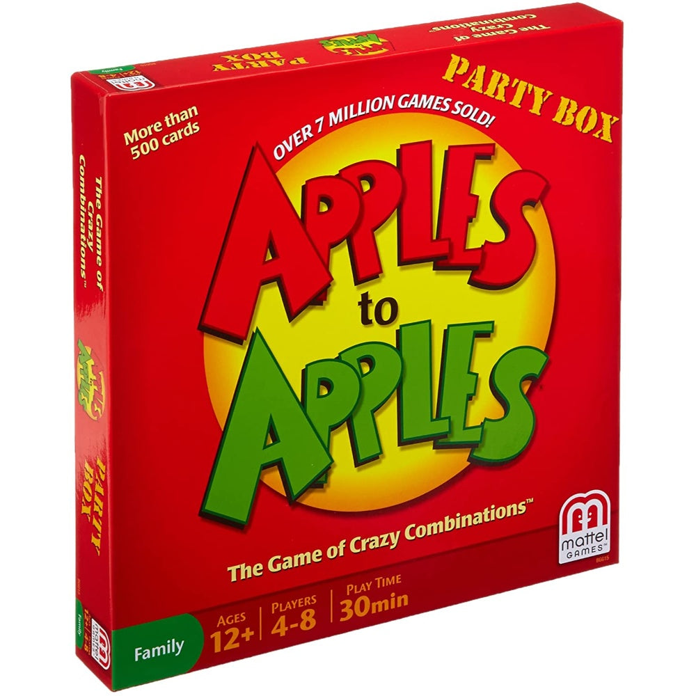 Game, Chance, Apples To Apples, Card Game, 0.50 X 1.50 X 10.50 Inches BGG15