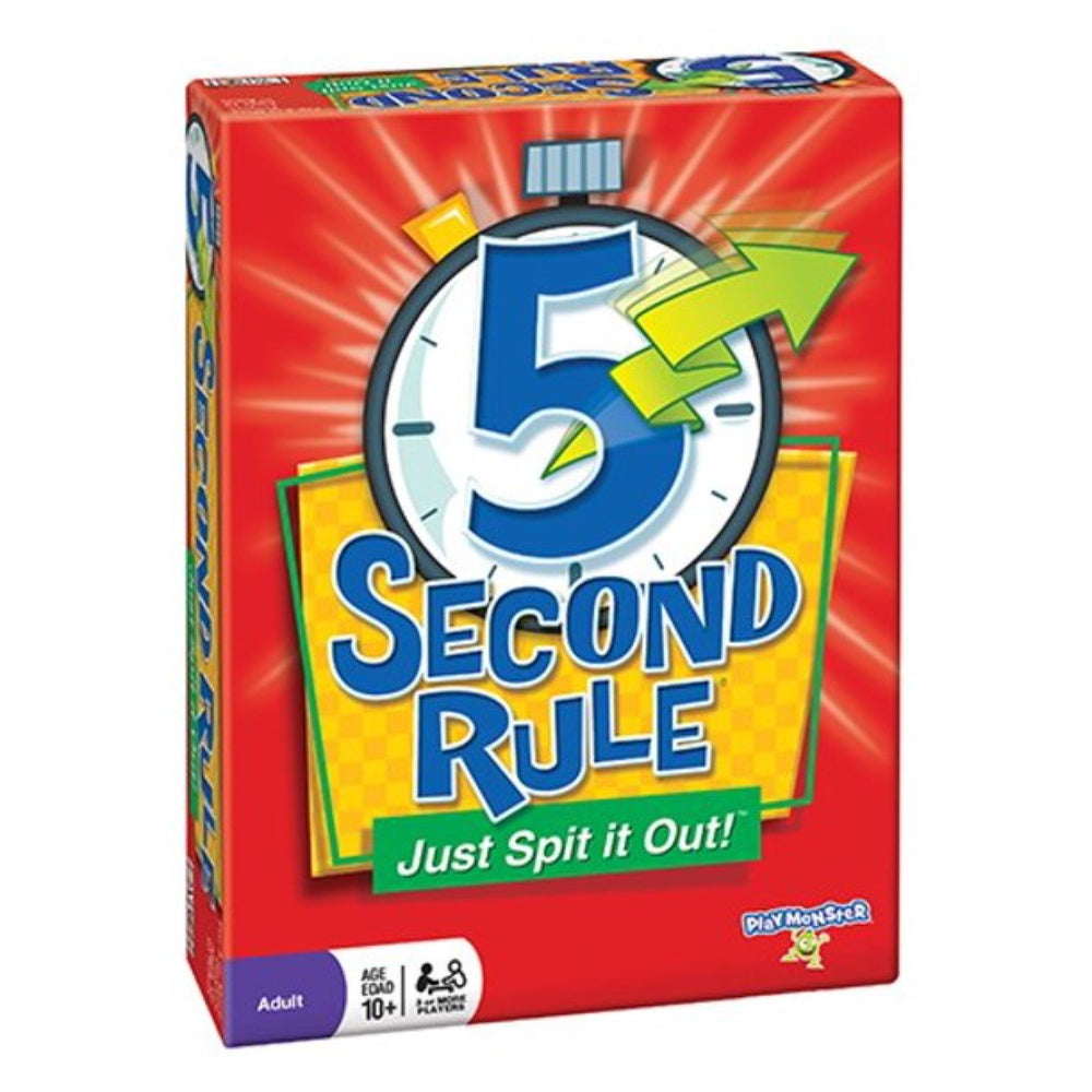 Game, Strategy, 5 Second Rule, Board Game, 2.50 X 7.90 X 10.40 Inches 488839